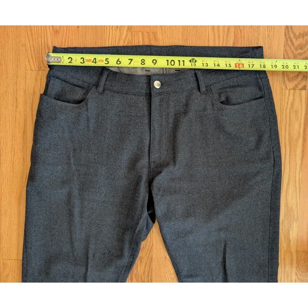 Peter Millar Crown Crafted Excursionist Flex Alpine Pants Mens 36x27 Star Dust